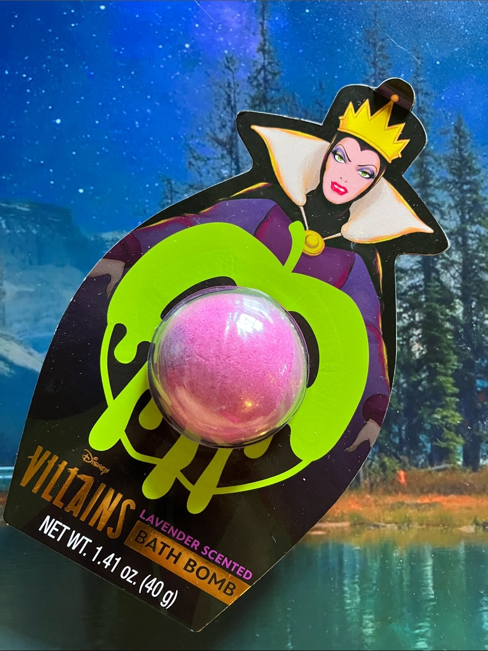 10/$13 Disney Villains Pink  Bath Bomb